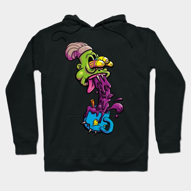 Colada morada Guagua fink dia de muertos Hoodie by GaboZeta